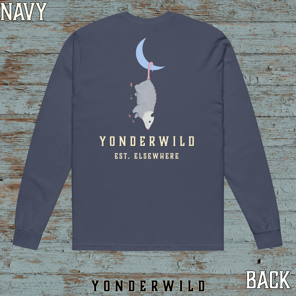 Moon Possum Long Sleeve Tee