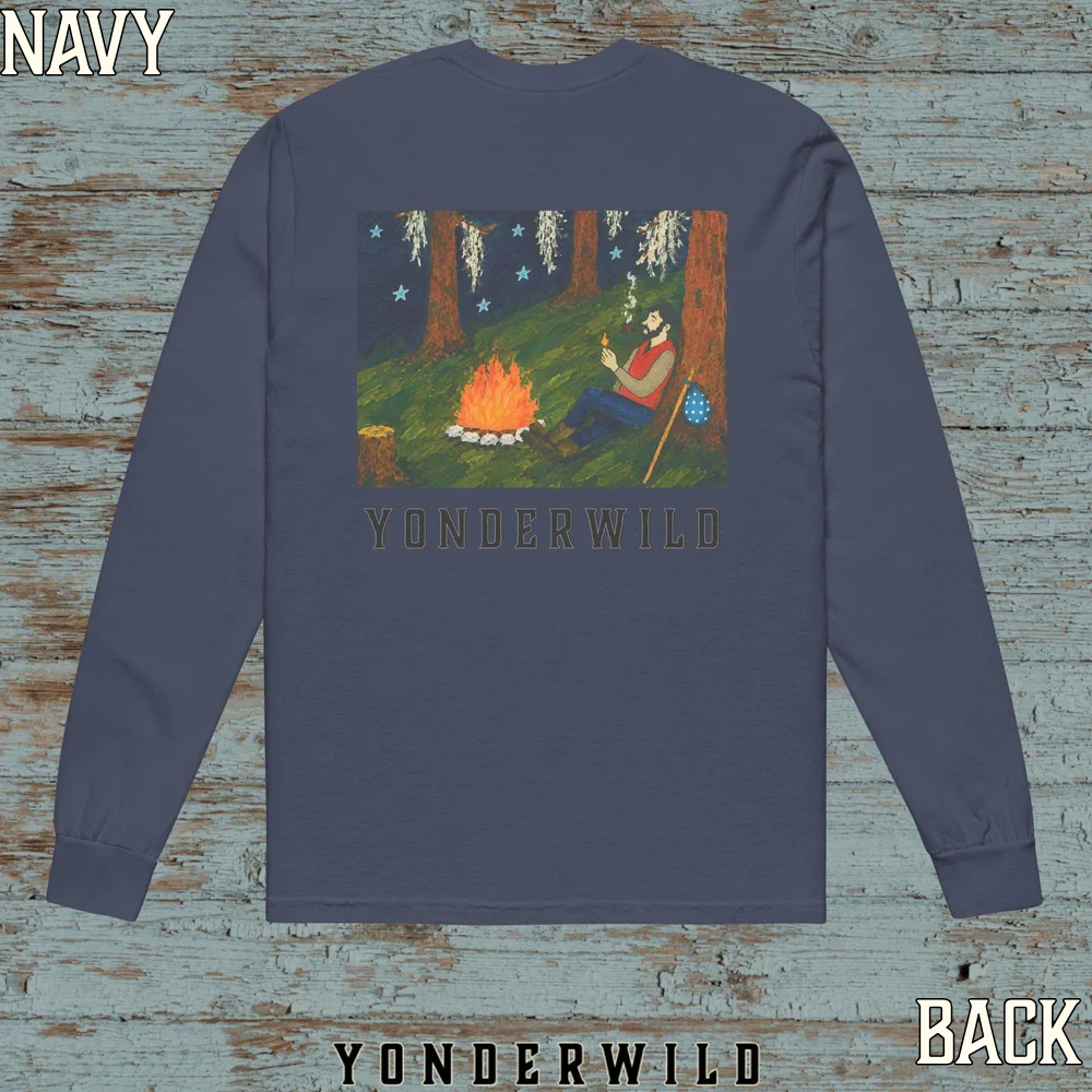 Vagabond Long Sleeve Tee (Back) (Navy).png