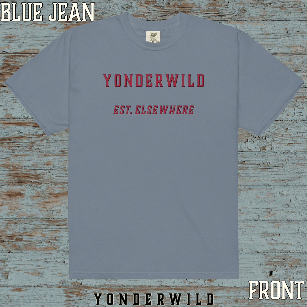 Classic Logo Short Sleeve Sumac (Front) (Blue Jean).png