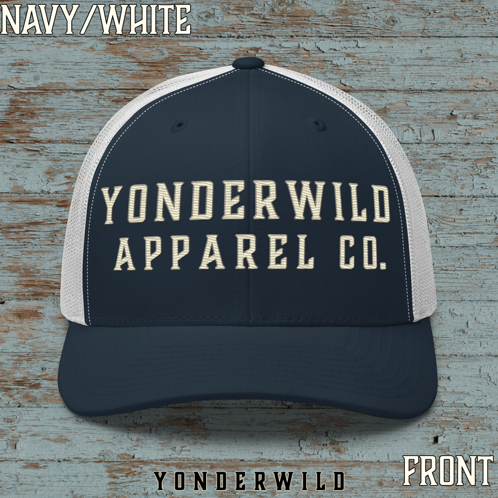 Bone YAC Hat Navy White Front.png