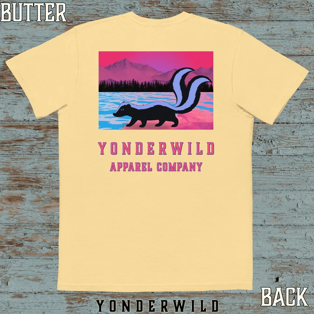 Twilight Twice Tail Short Sleeve Tee Sunset (Butter).png