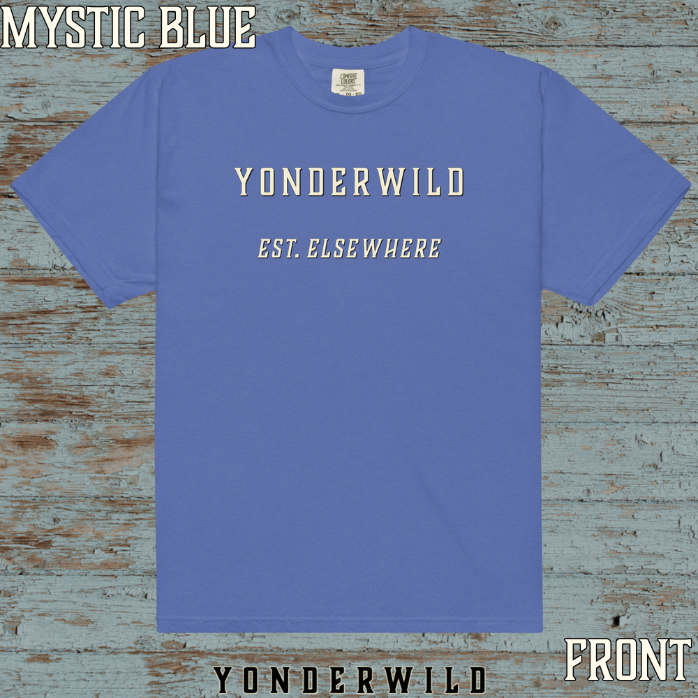 Classic Logo Short Sleeve Bone (Front) (Mystic Blue).png