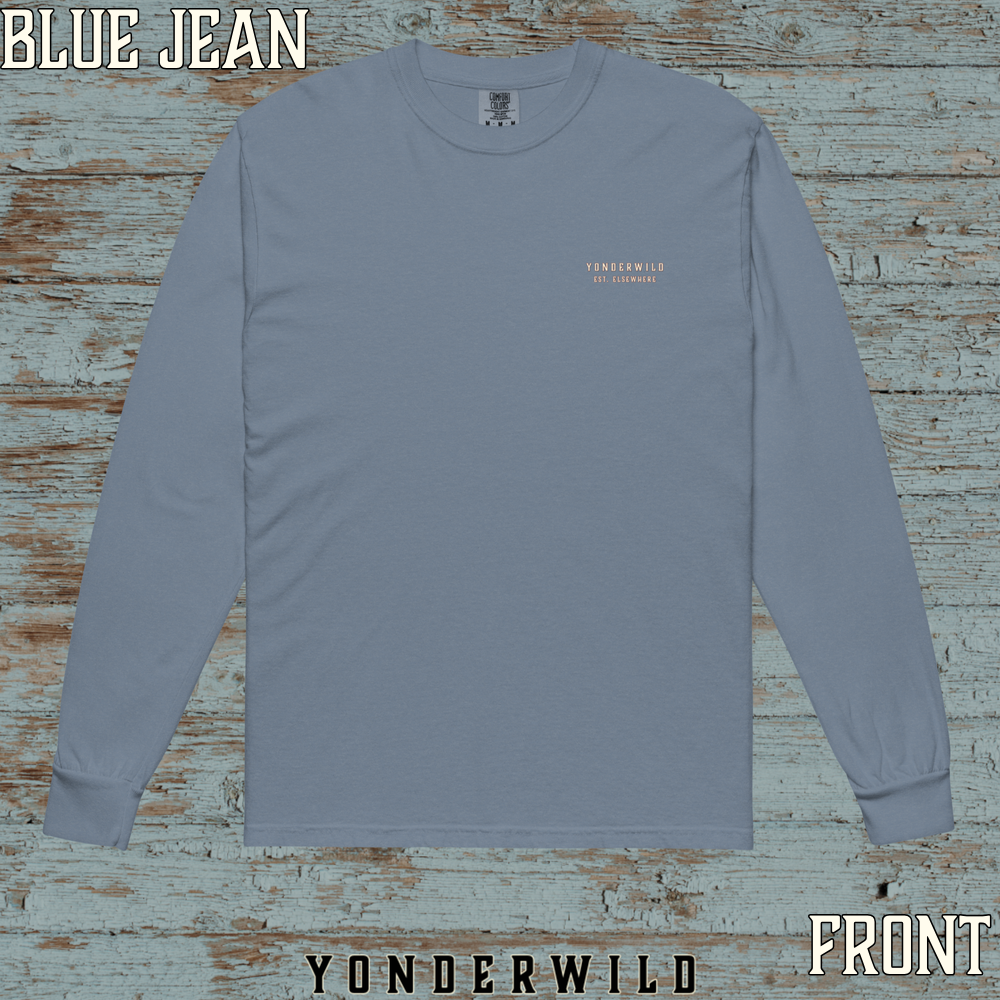 Bootlegger Long Sleeve Tee (Front) (Blue Jean).png