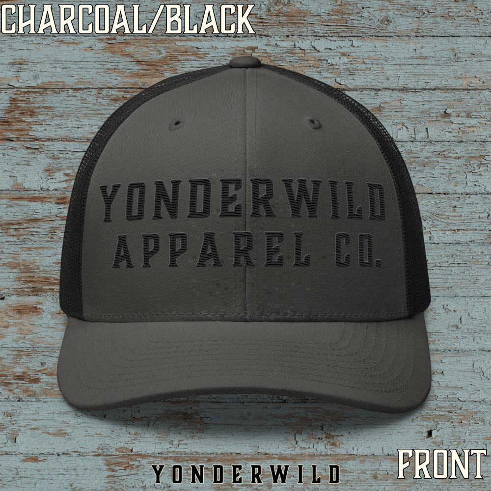 Coal YAC Hat Charcoal Black Front.png