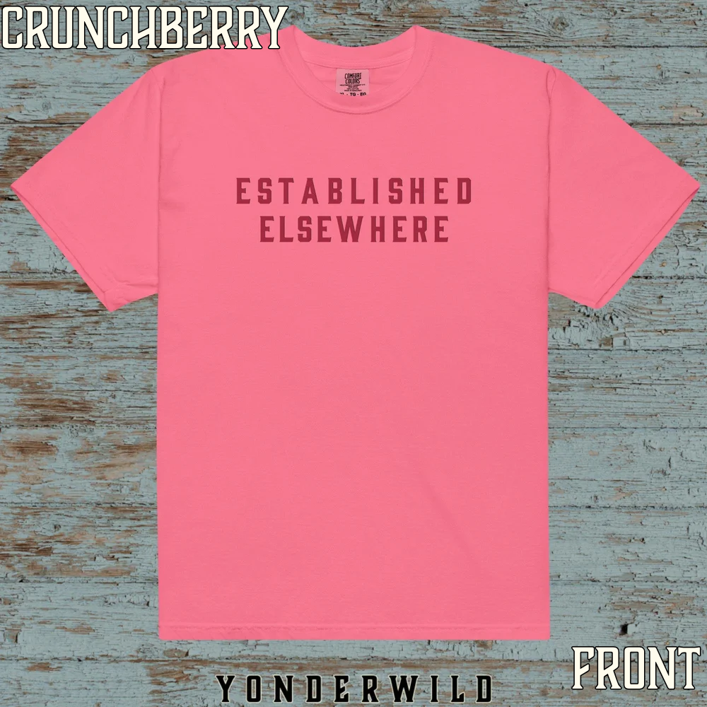 Established Short Sleeve Sumac (Front) (Crunchberry).png