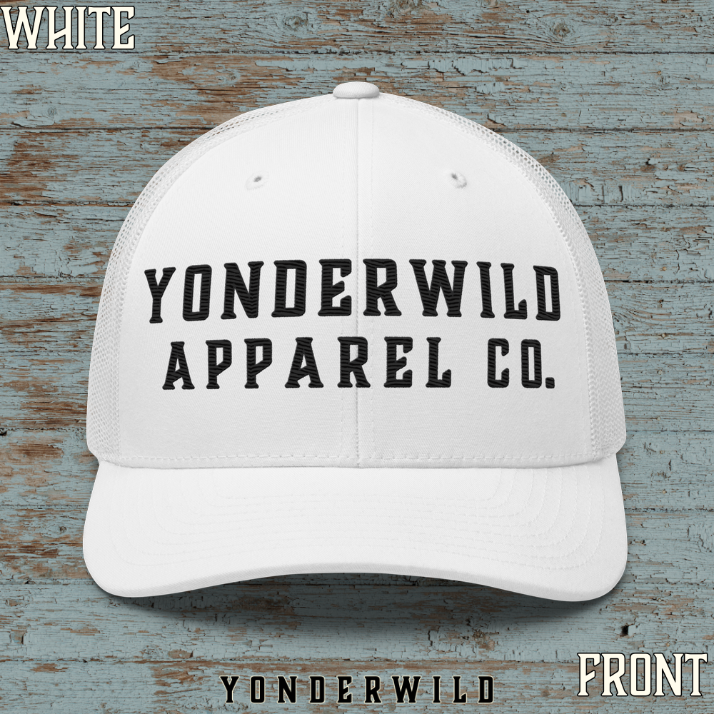 Coal YAC Hat White Front.png