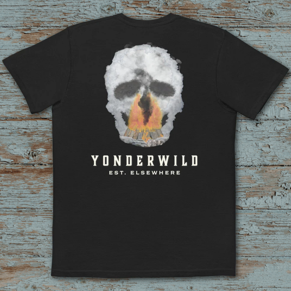 Campfire Smiler Pocket Tee