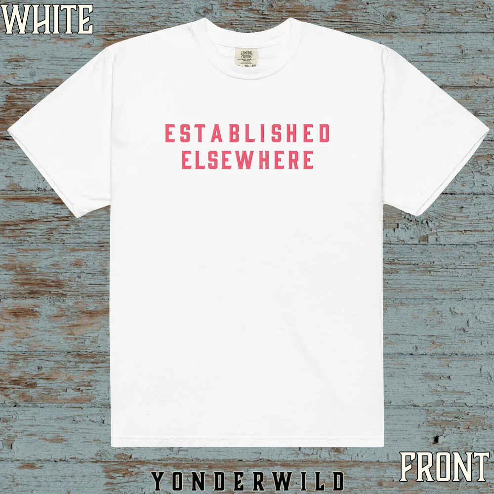 Established Short Sleeve Sunset (Front) (White).png
