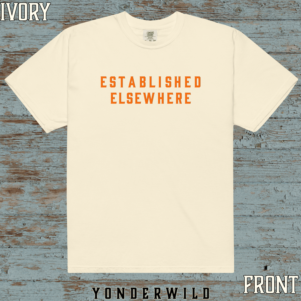Established Short Sleeve Blaze (Front) (Ivory).png