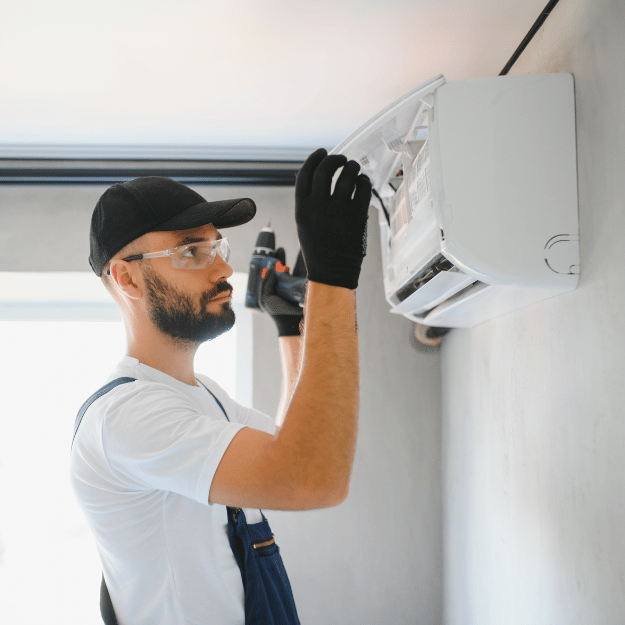 Fußbodenheizung Installation