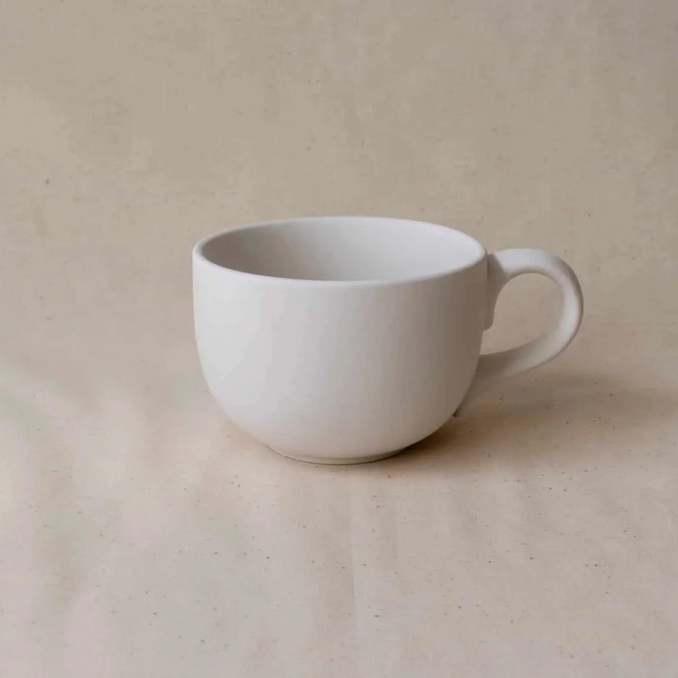 Café krus i keramik 400 ml til at male selv