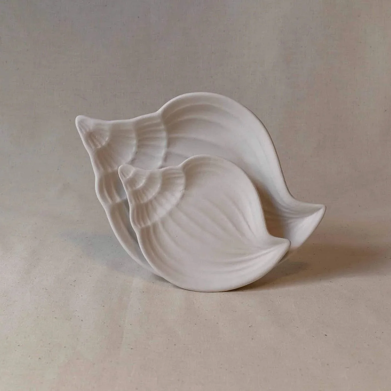 Keramik konkyliefad til at male selv