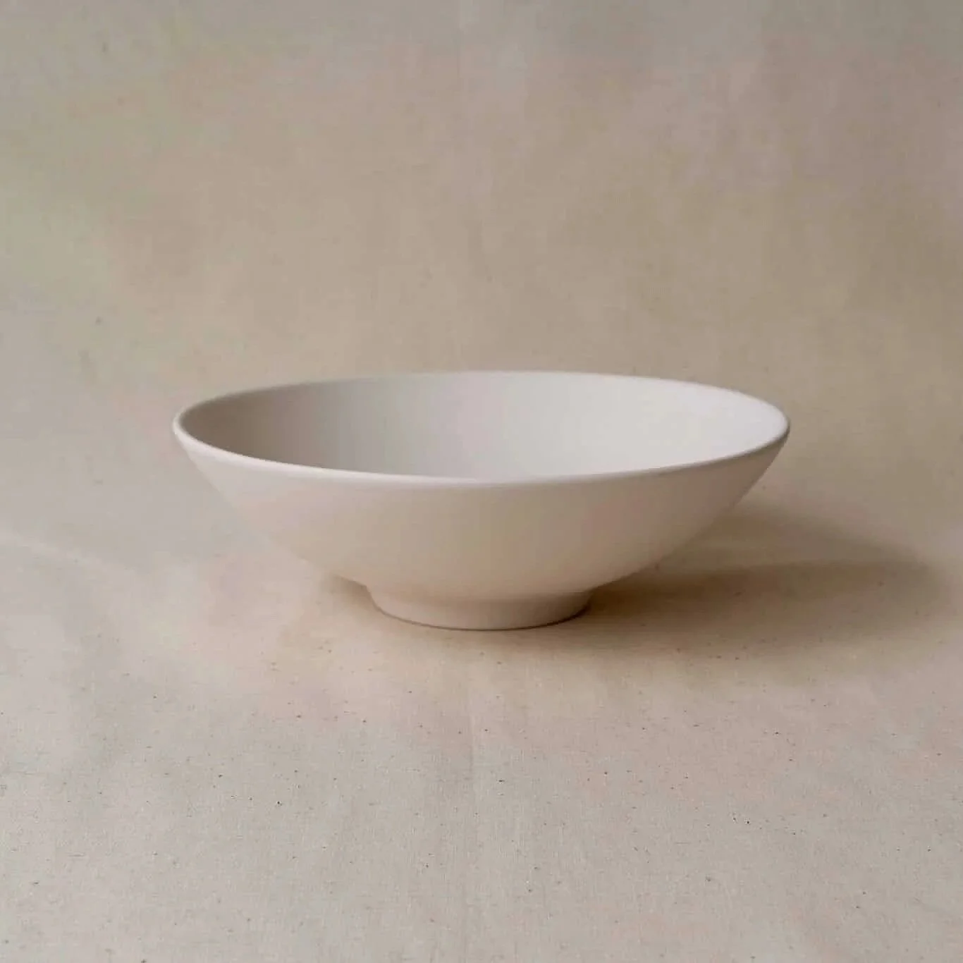 Keramik snackskål 21 cm til at male selv