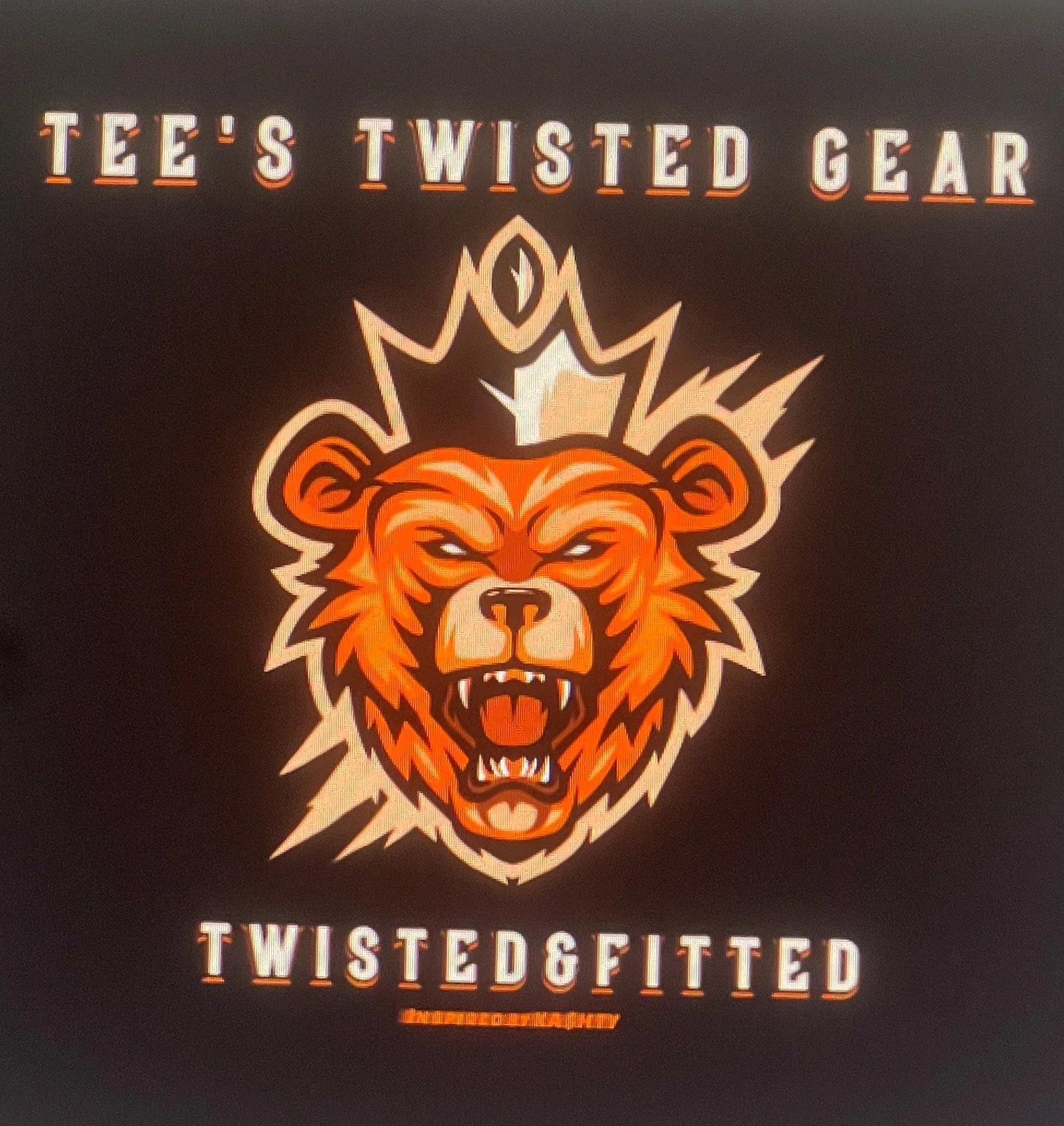 Tee's Twisted Gear Black T-shirt