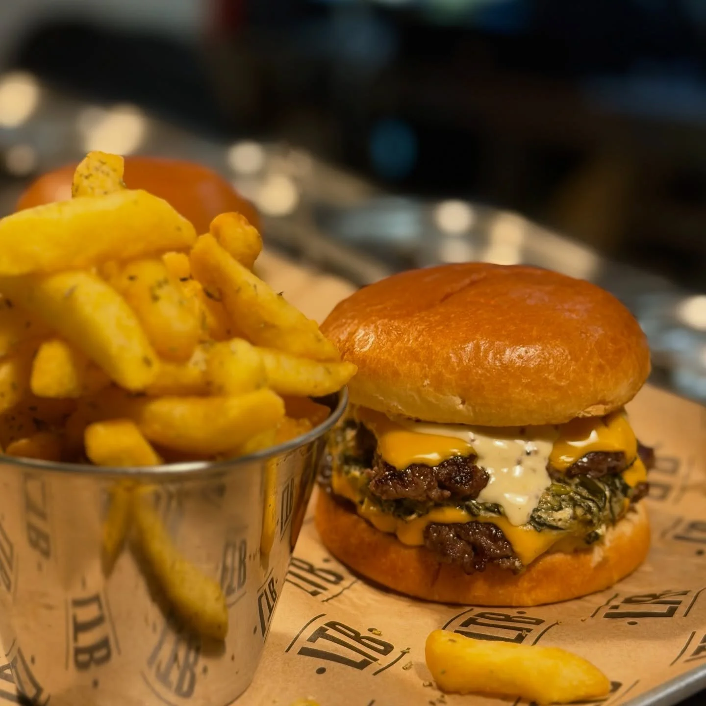 This is the February Special 🍔
-The Green Smash 💥