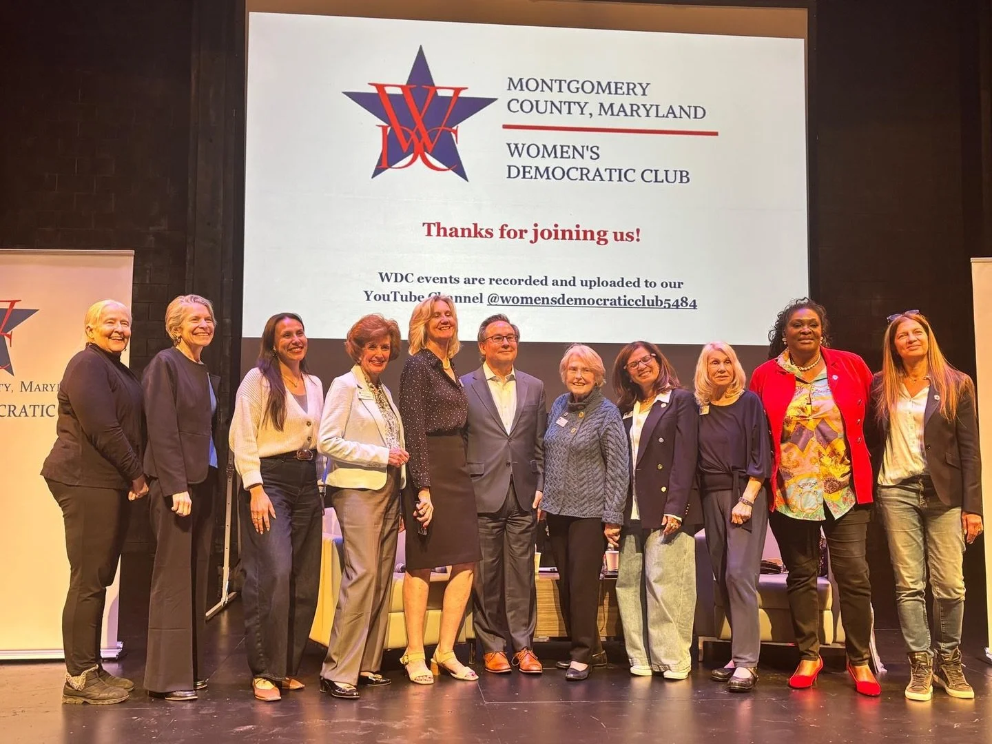 Last night was a lively conversation with @wdcmoco members and the public!