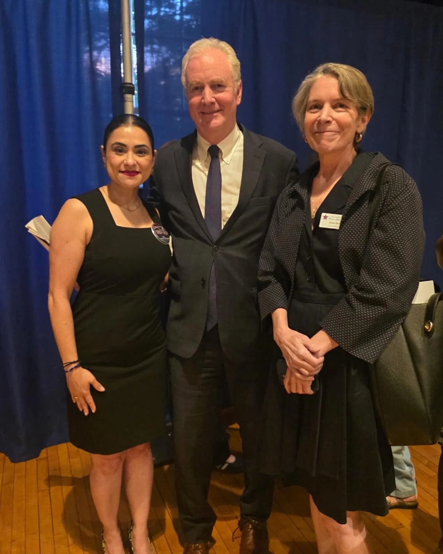 Such an honor to listen to&mdash;and to speak with&mdash;one of the fiercest defenders of our democracy, Chris Van Hollen. He excoriated the cowardice and corruption of the administration&mdash;and spoke about the need for profound change in the Demo