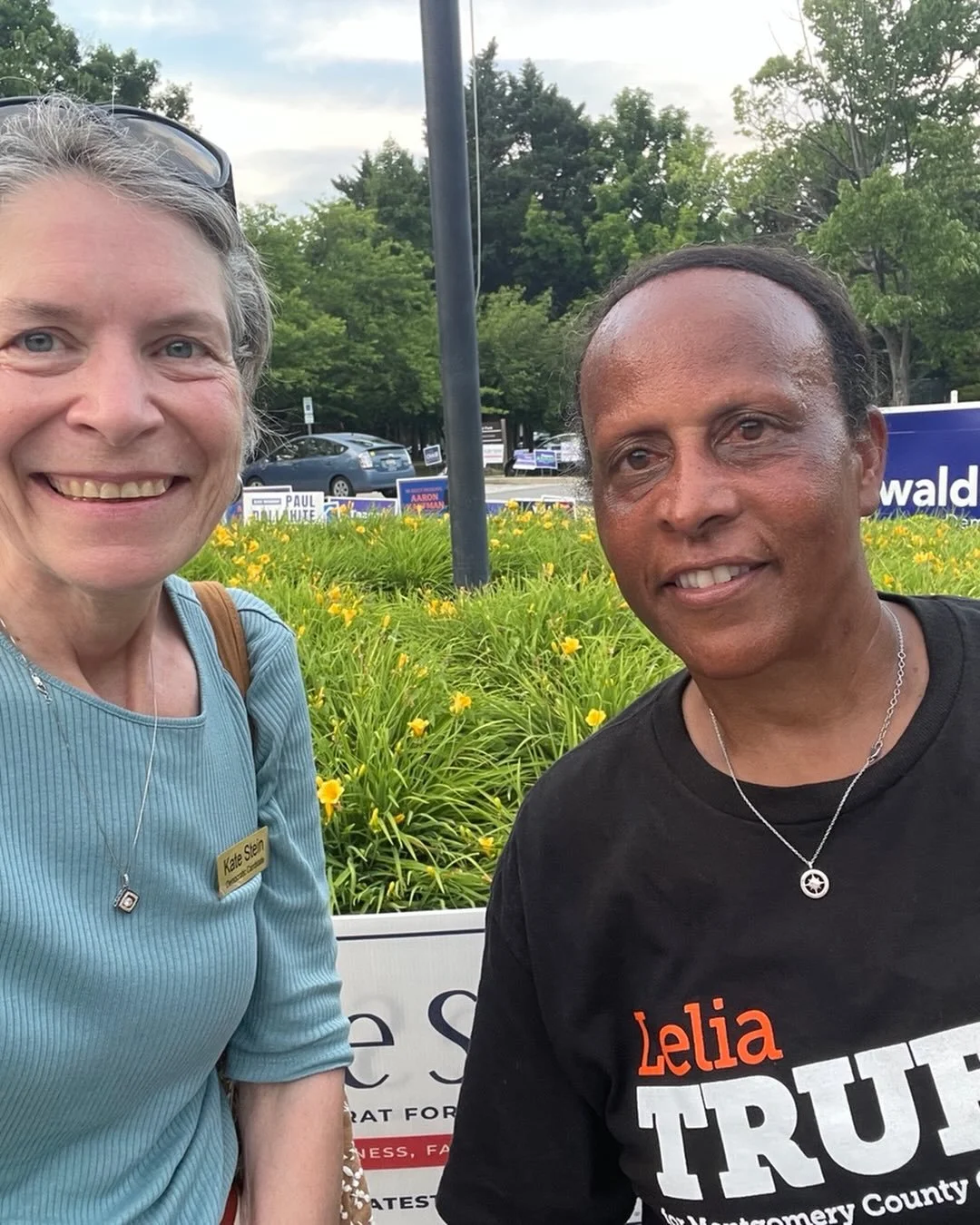 First day of early voting has ended! It was hot as blazes. The best thing about the day&mdash;and the campaign so far&mdash;has been meeting new people who care about pur community&mdash;care enough to run. Thanks to the voters, candidates, and staff