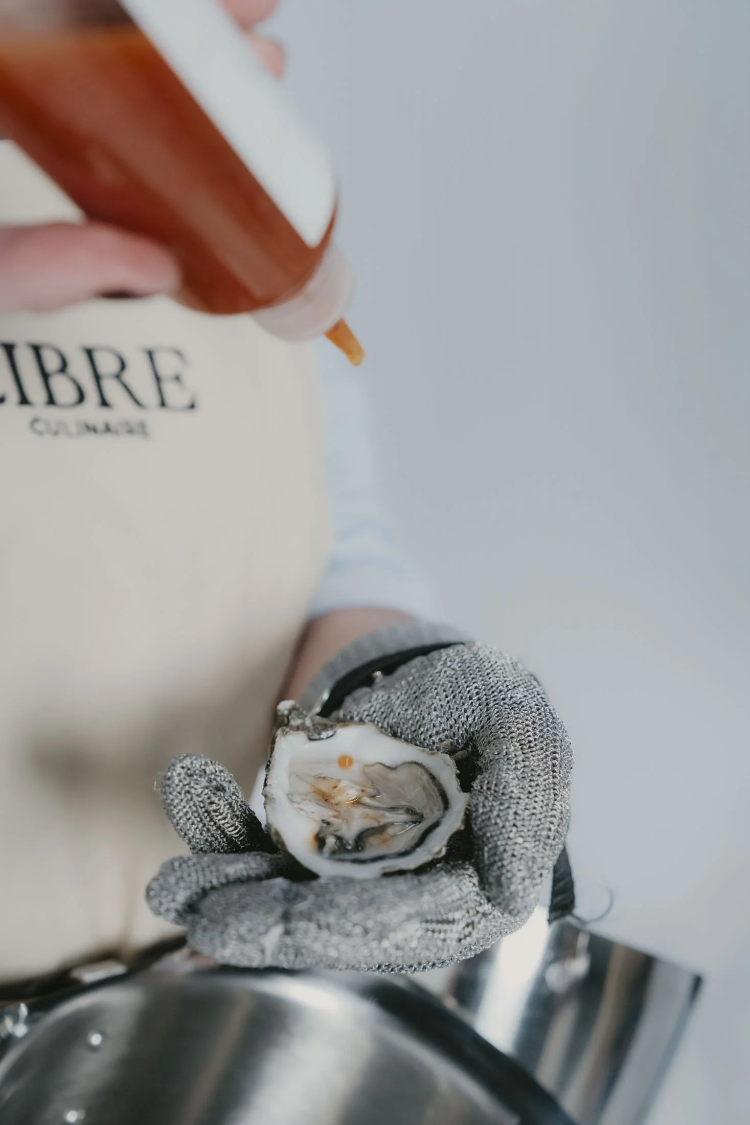 Libre culinaire, Animation culinaire autour d’huîtres fraîches pour événement haut de gamme