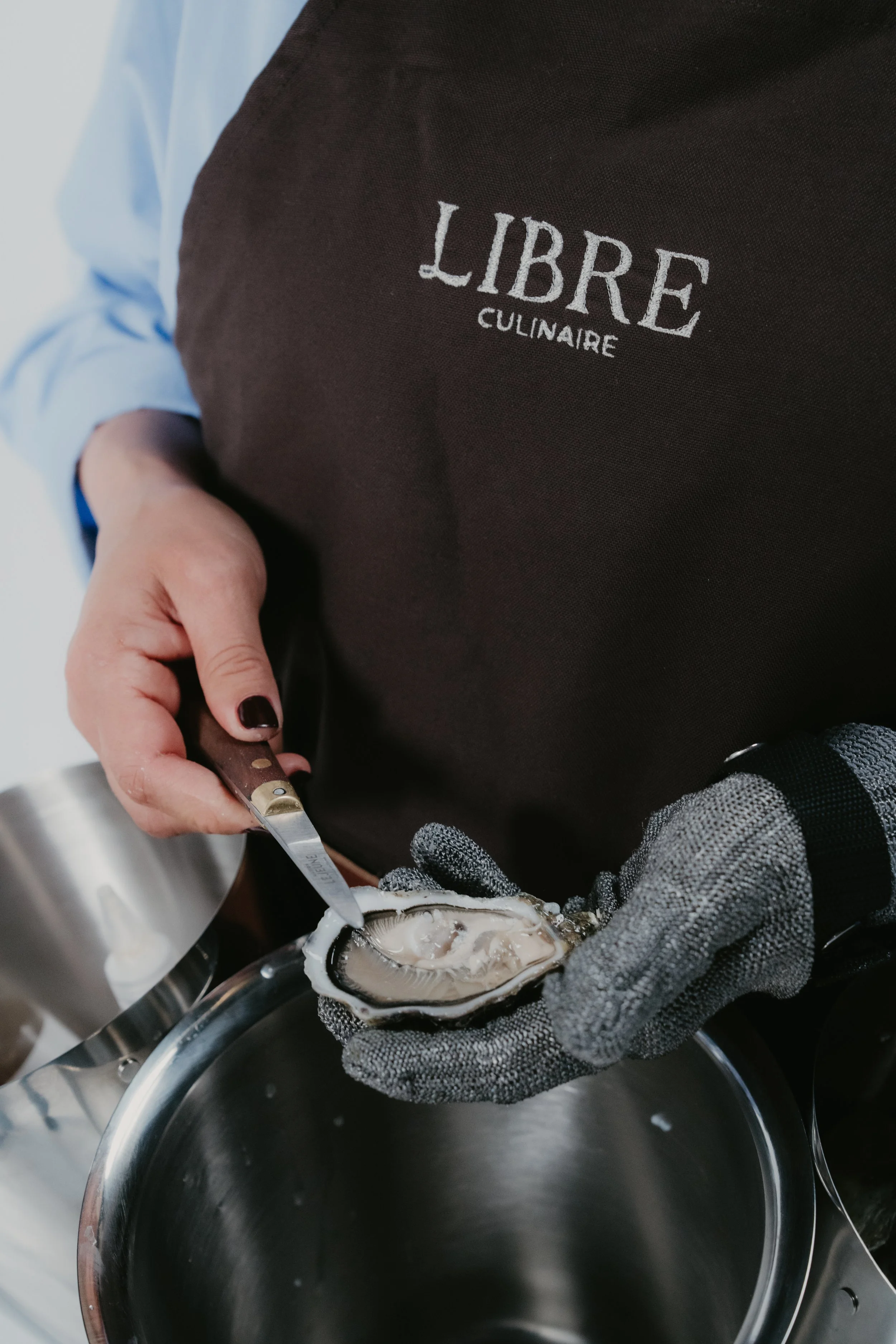 Libre culinaire, Animation culinaire autour d’huîtres fraîches pour événement haut de gamme