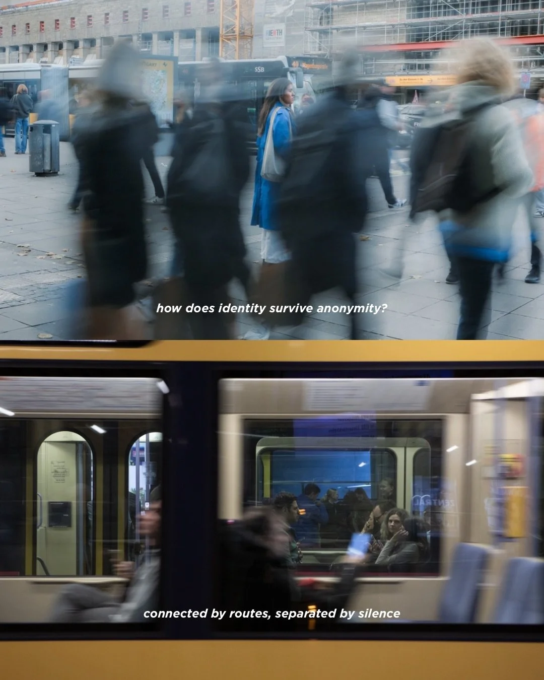 Postcards of Stuttgart - Unordnung

I created this small series for an open call around the theme &ldquo;Unordnung&rdquo;.
It wasn&rsquo;t selected in the end, but I still wanted to share it here 🙏🏽

The images became a way to reflect on the city t