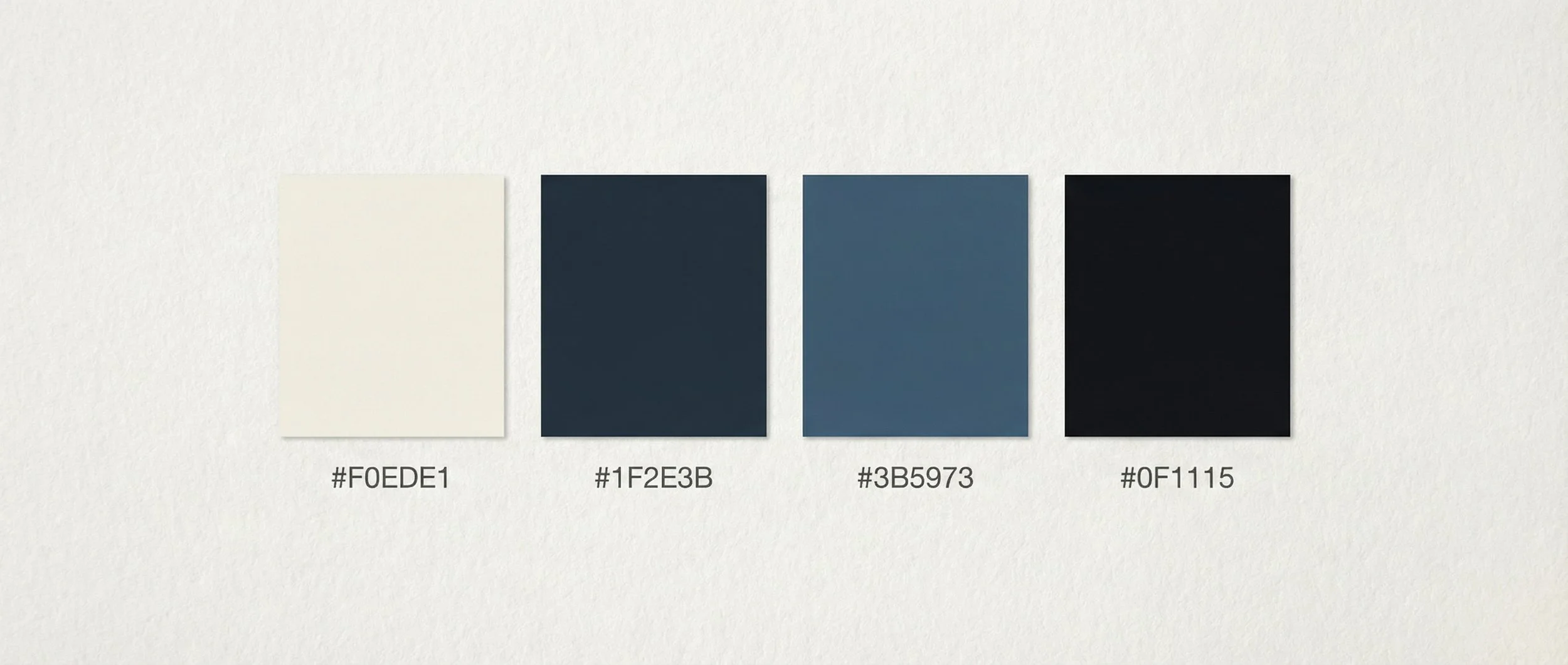 "Design brief for The Arctic Void campaign featuring a monochromatic color palette and project description. A study in sub-zero contrast and resilient tailoring."