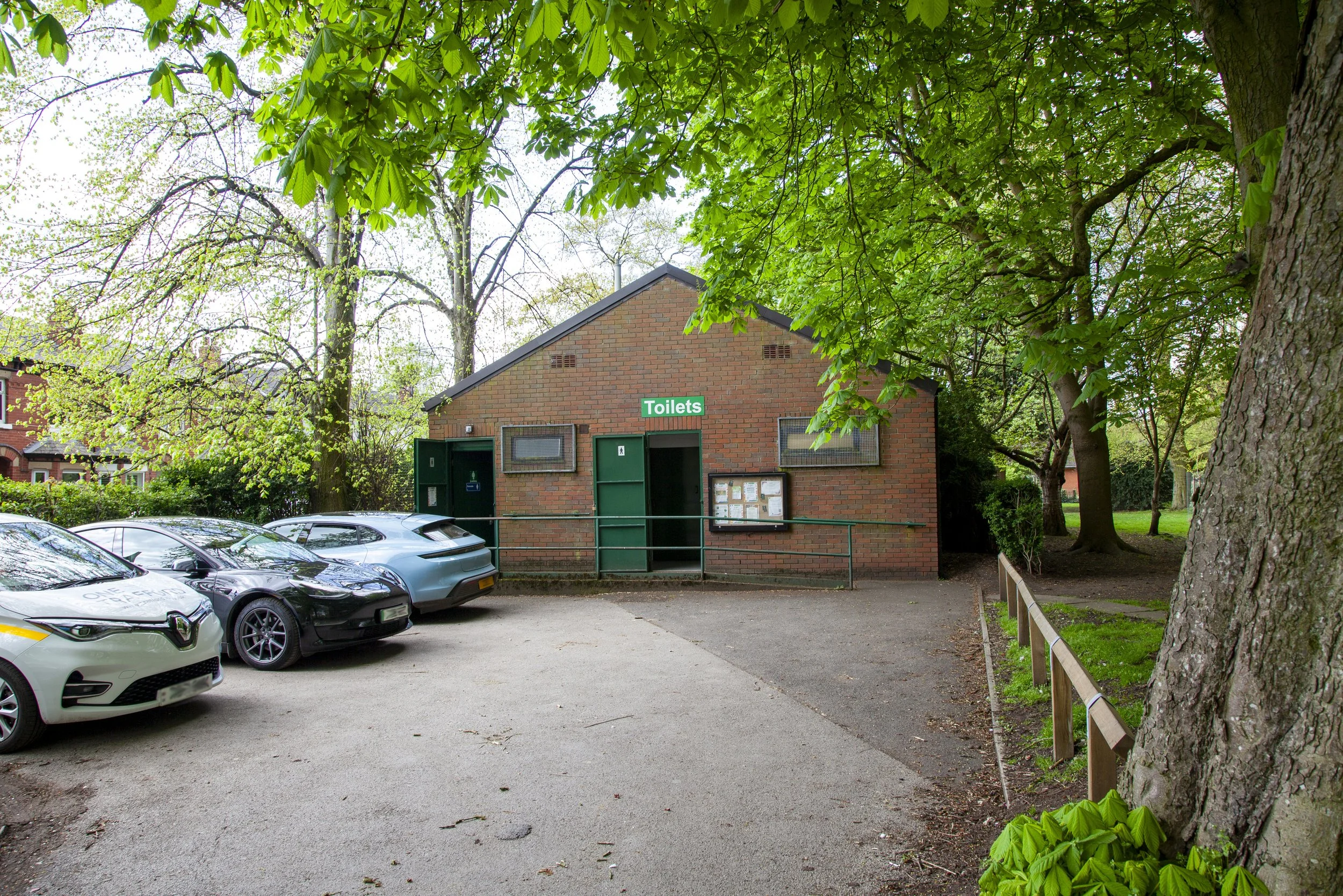 the public toilets at stamford park
