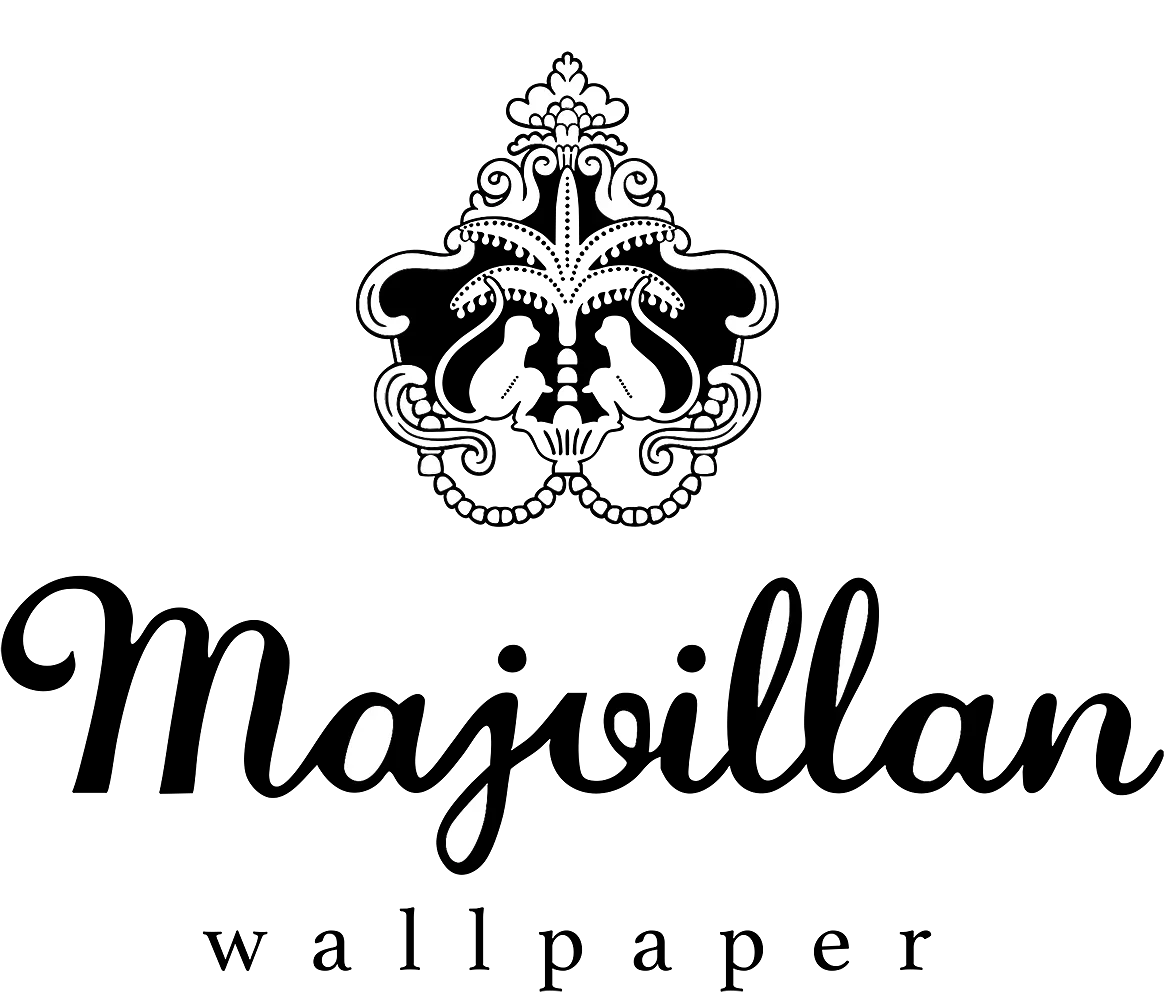Majvilla wallpaper logo