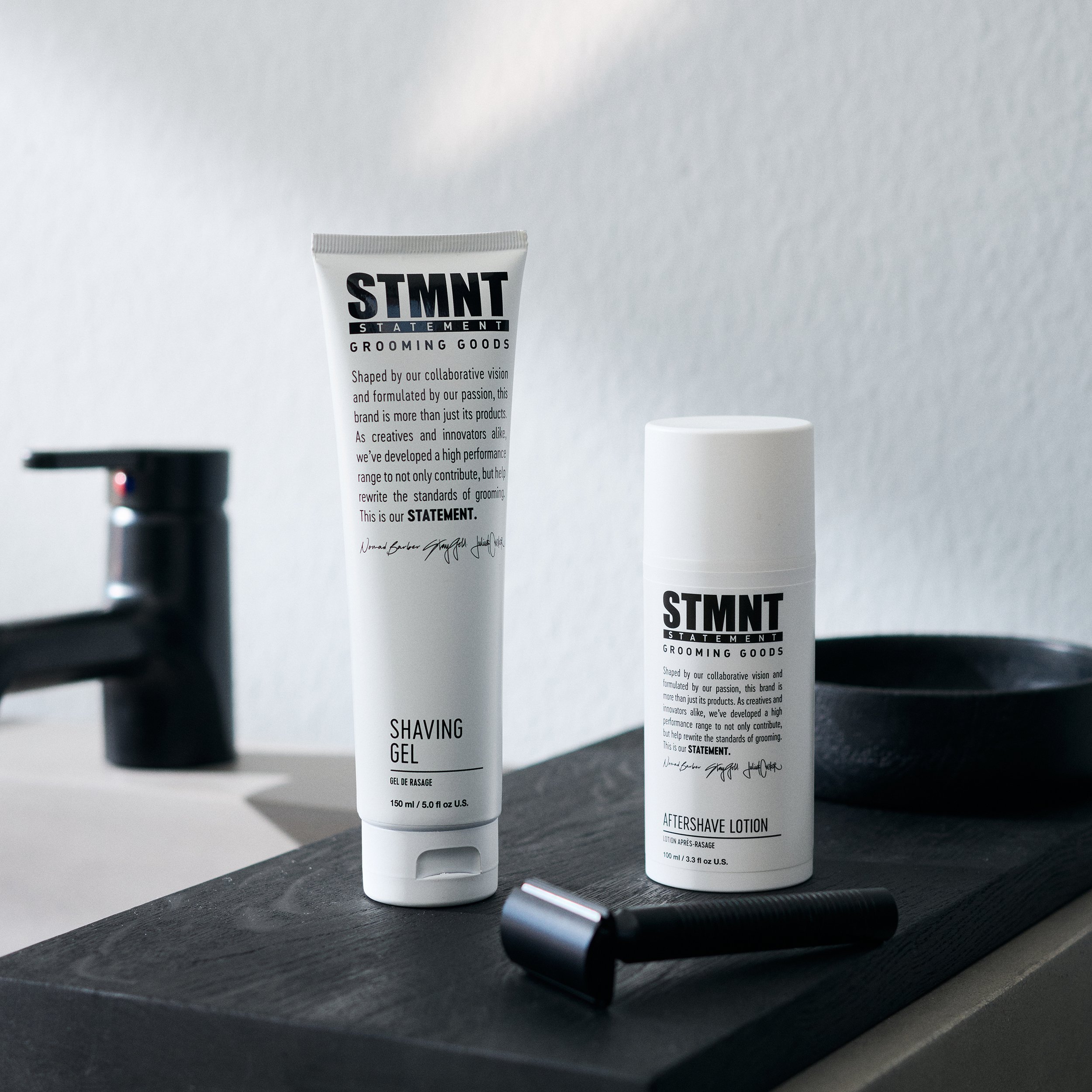 STMNT skūšanās līdzekļi komfortablai skūšanai