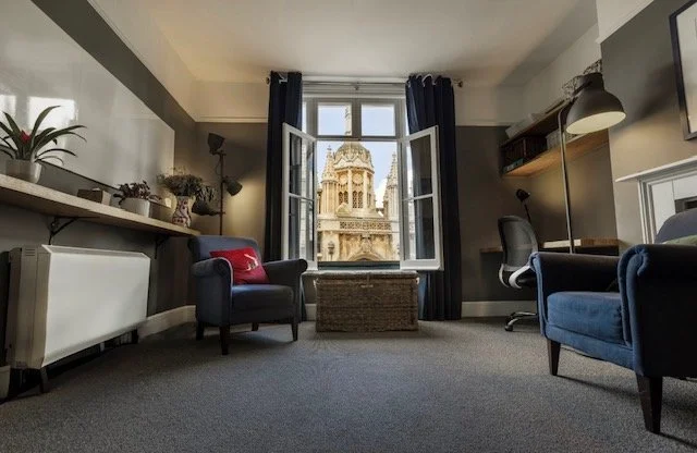 Therapy room at 8a King's Parade, Cambridge.