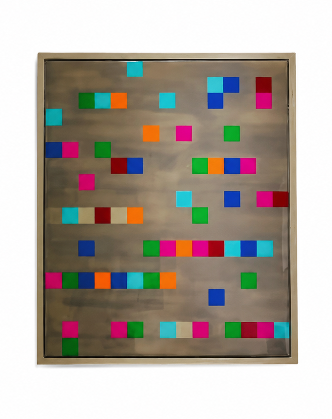 70x50cm Resin & Acrylic