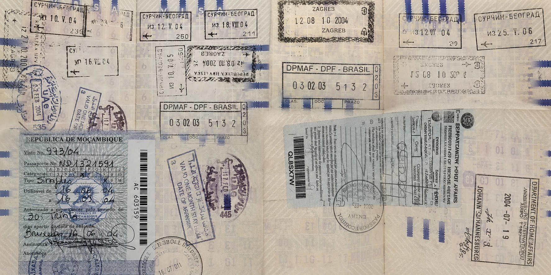 Every stamp a layer