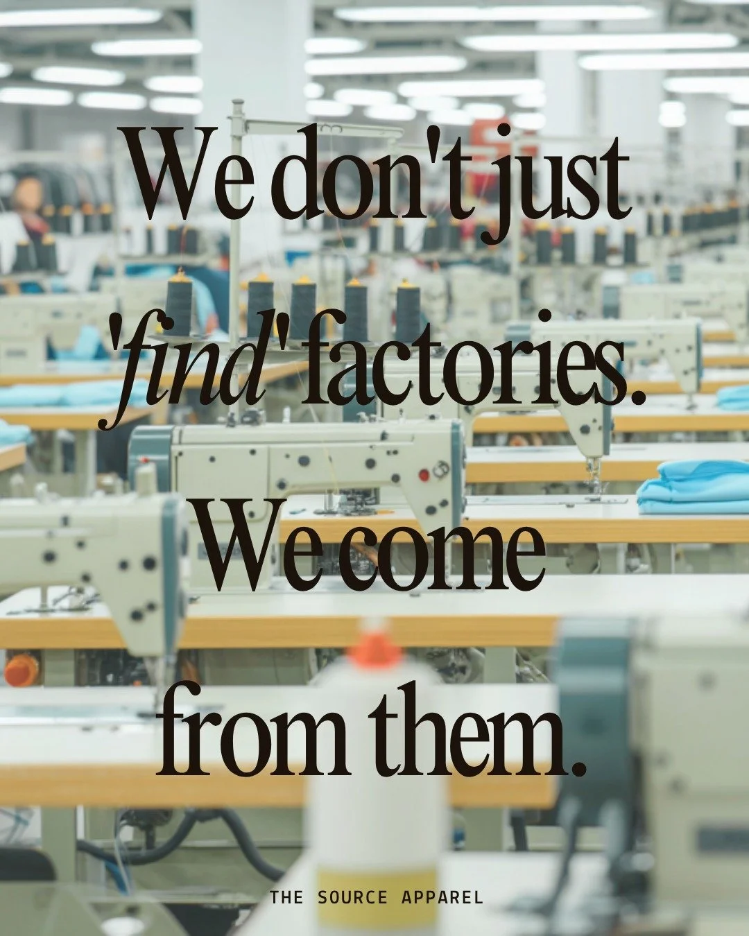 The fashion industry is currently flooded with "consultants" who have never even stepped foot on a production floor. Most agency models today are built on nothing more than a Google search and a single contact&mdash;far away from the actual