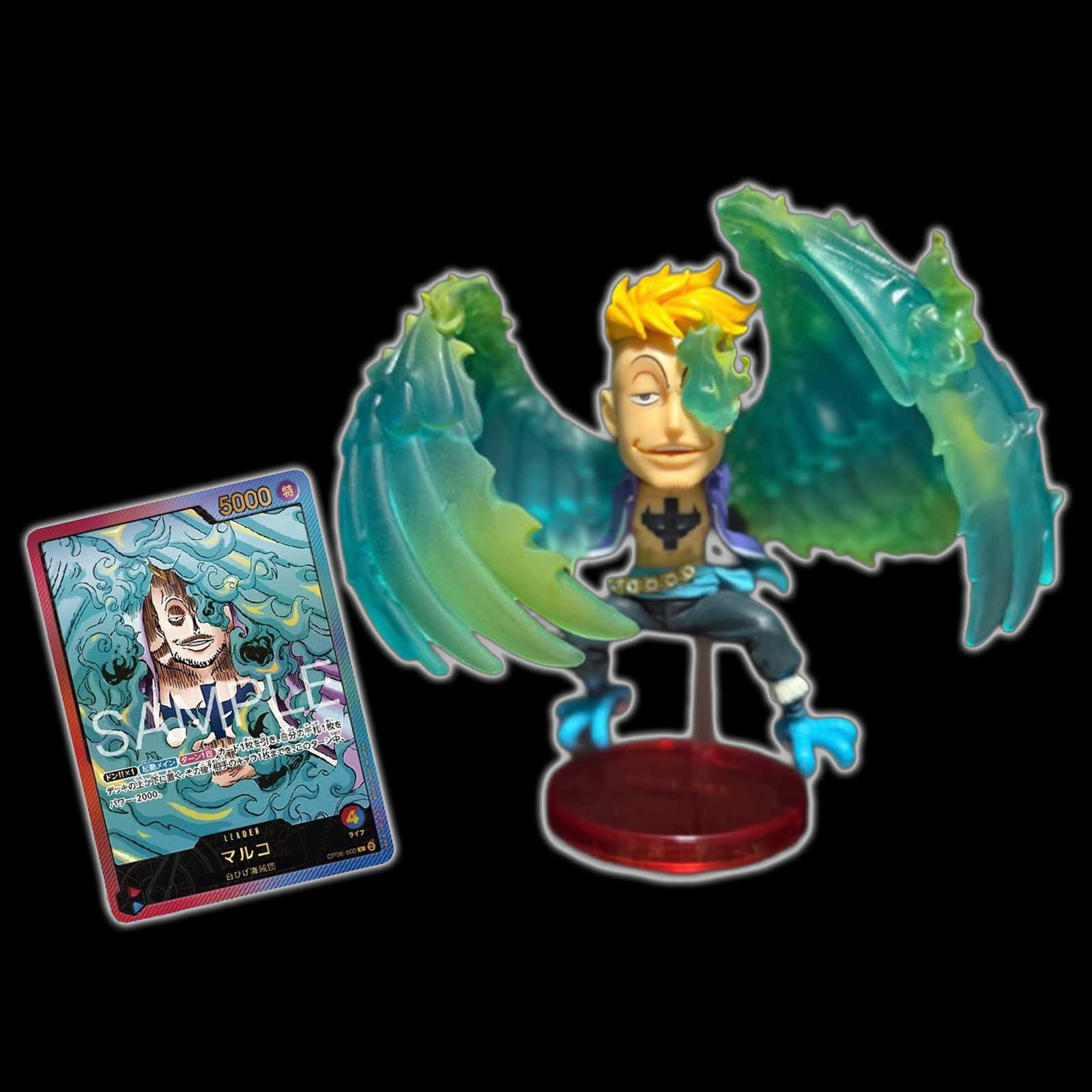 Marco le phoenix Lecafig x One Piece card game leader