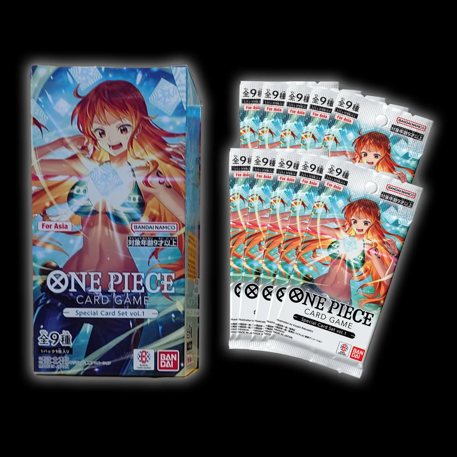 Special card set vol.1 asia exclusive promo Pack - foil (9 cartes fixes)