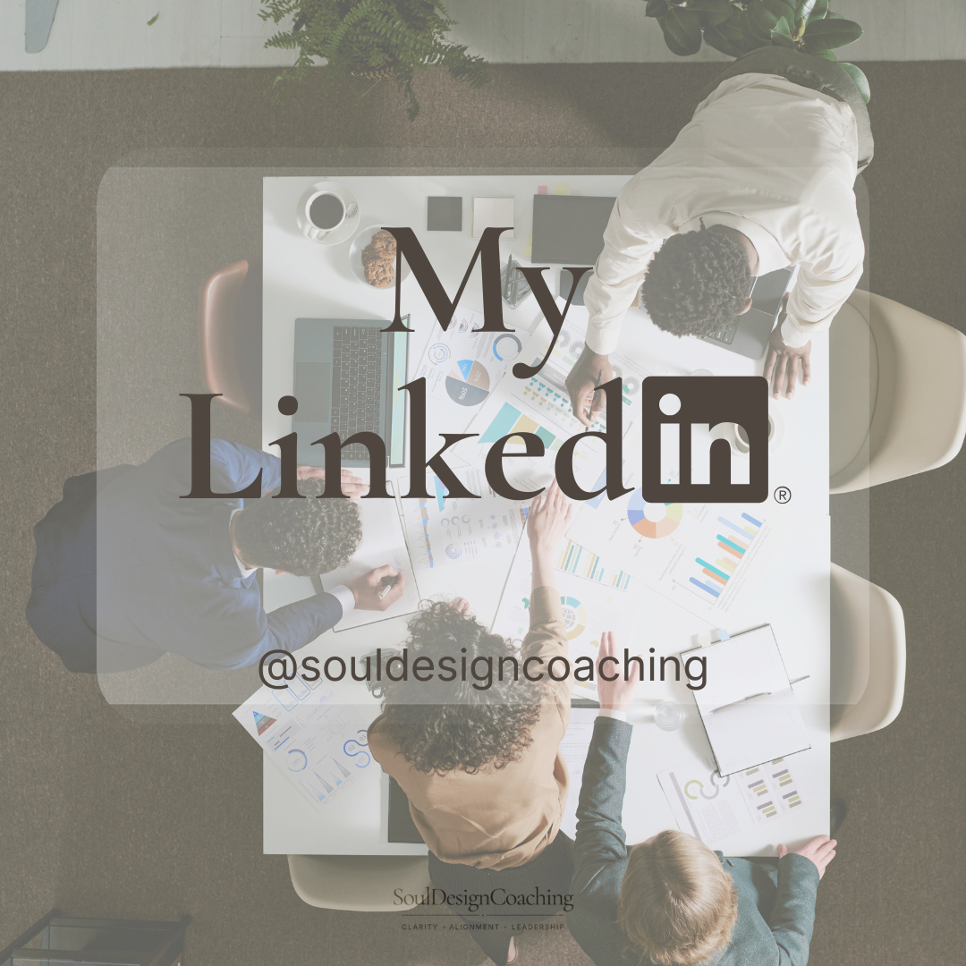 Visual with link to my LinkedIn