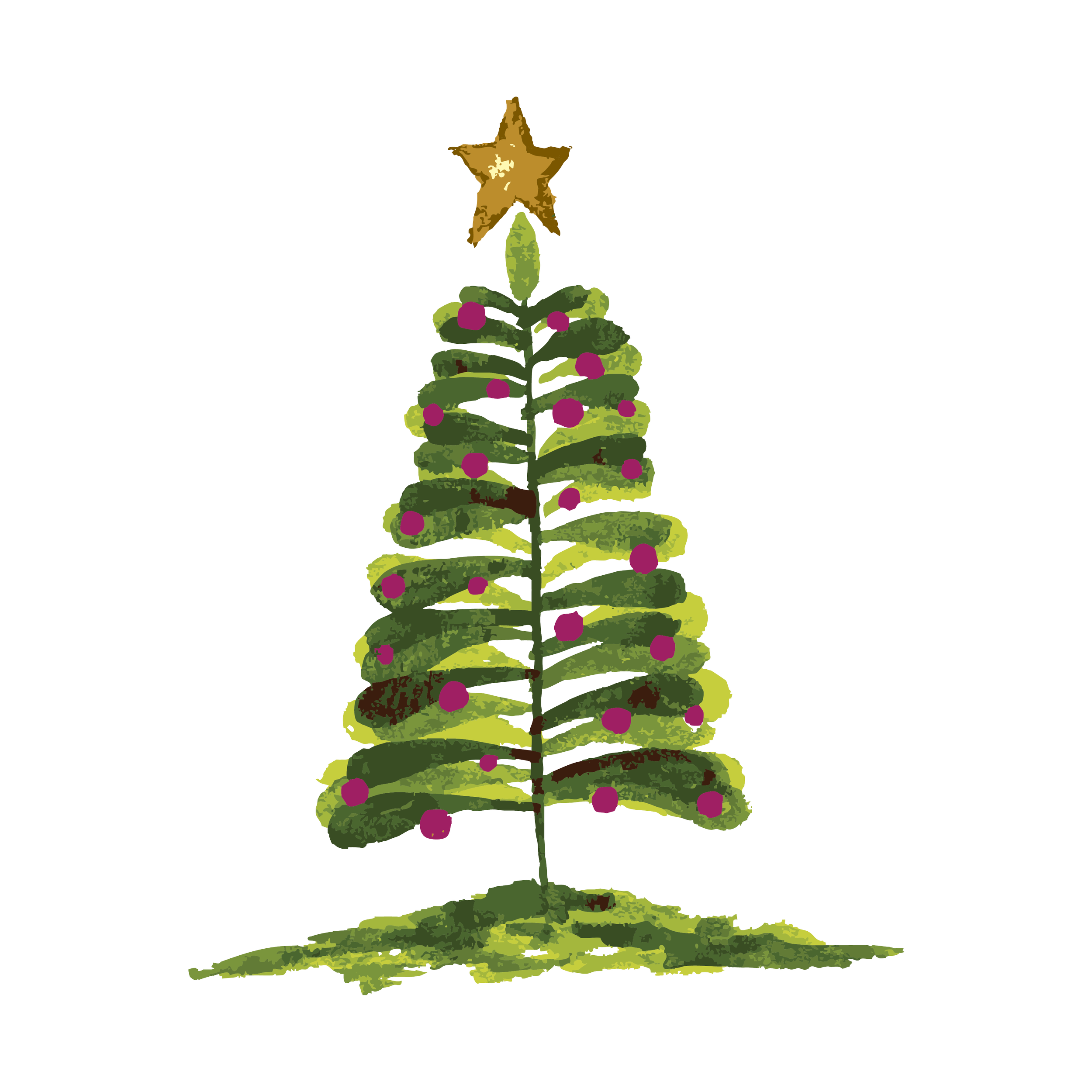 Maroon chrimas tree.png