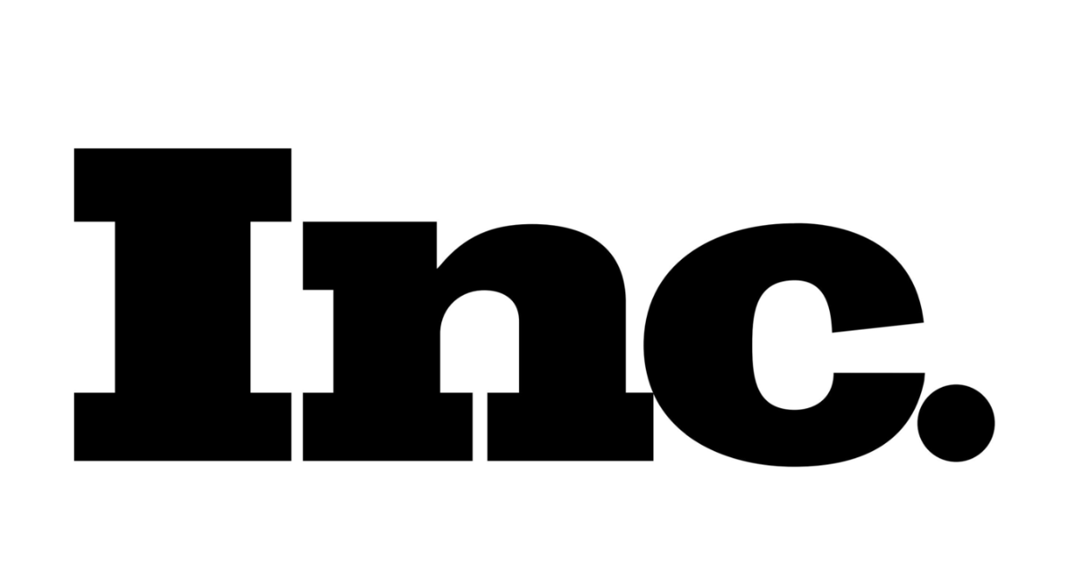 The word 'Inc.' in large bold black letters on a white background.