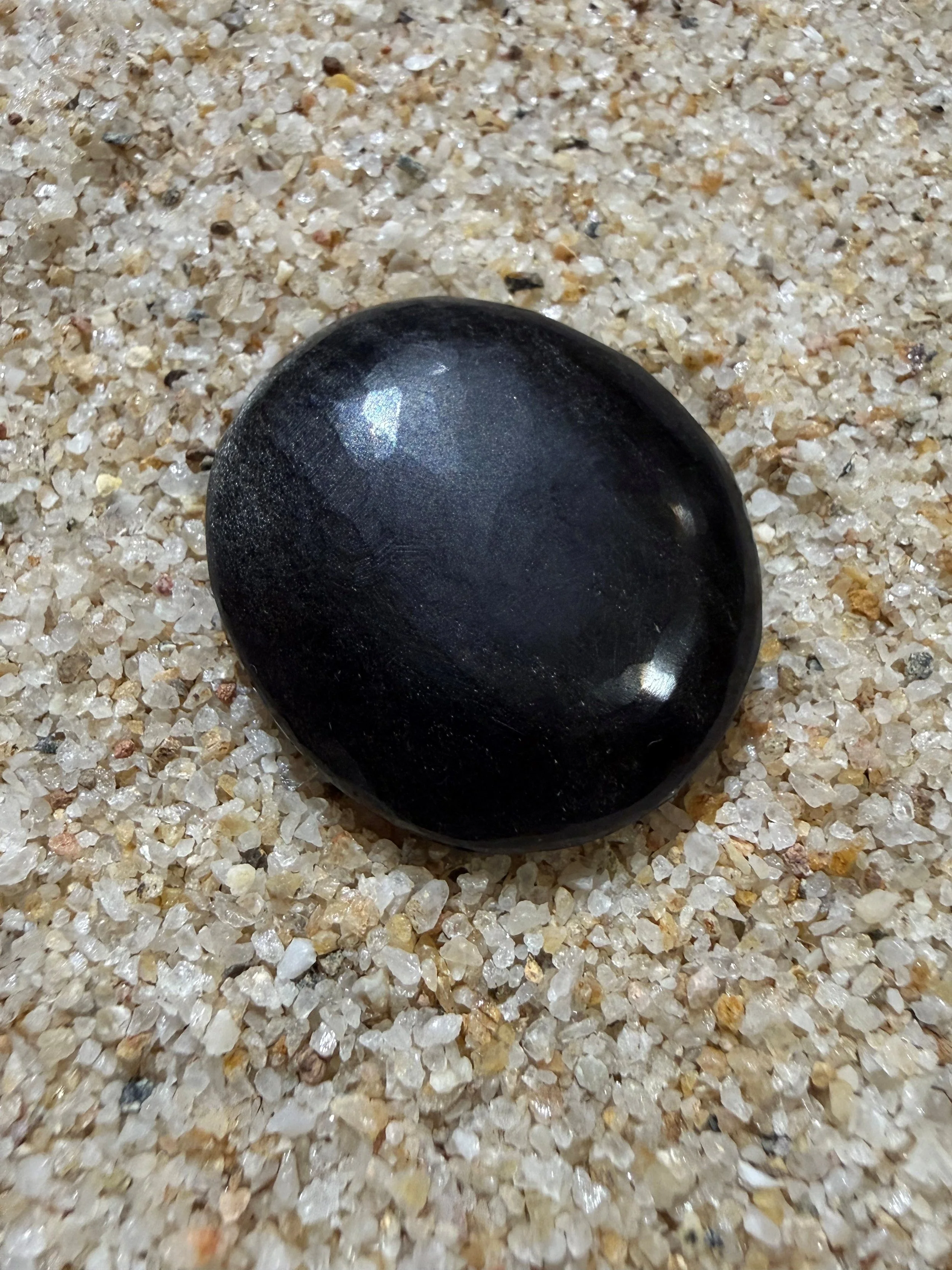 Golden Sheen Obsidian Hand Shaped Pendant  