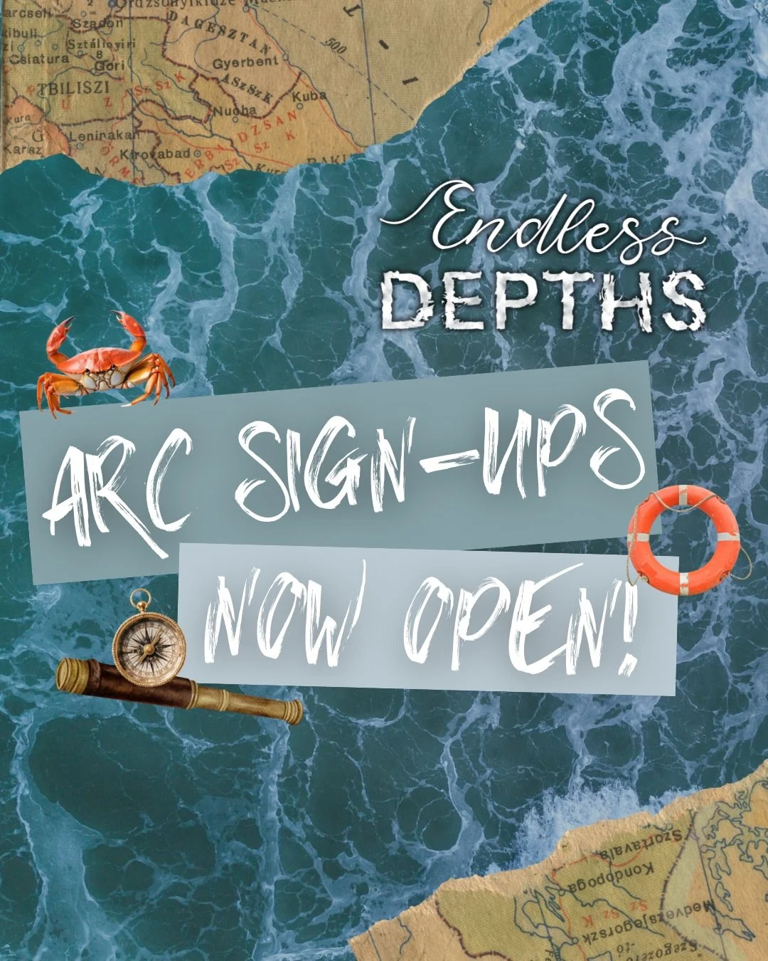 🏃🏻&zwj;♀️🏃🏻&zwj;♀️ARC SIGN-UPS OPEN NOW🏃🏻&zwj;♀️🏃🏻&zwj;♀️

the time is FINALLY HERE!!!! if you'd like an early copy of my next release, Endless Depths, before anyone else, now is the time!!! ARC sign-ups are LIVE!

all the detailed info is in