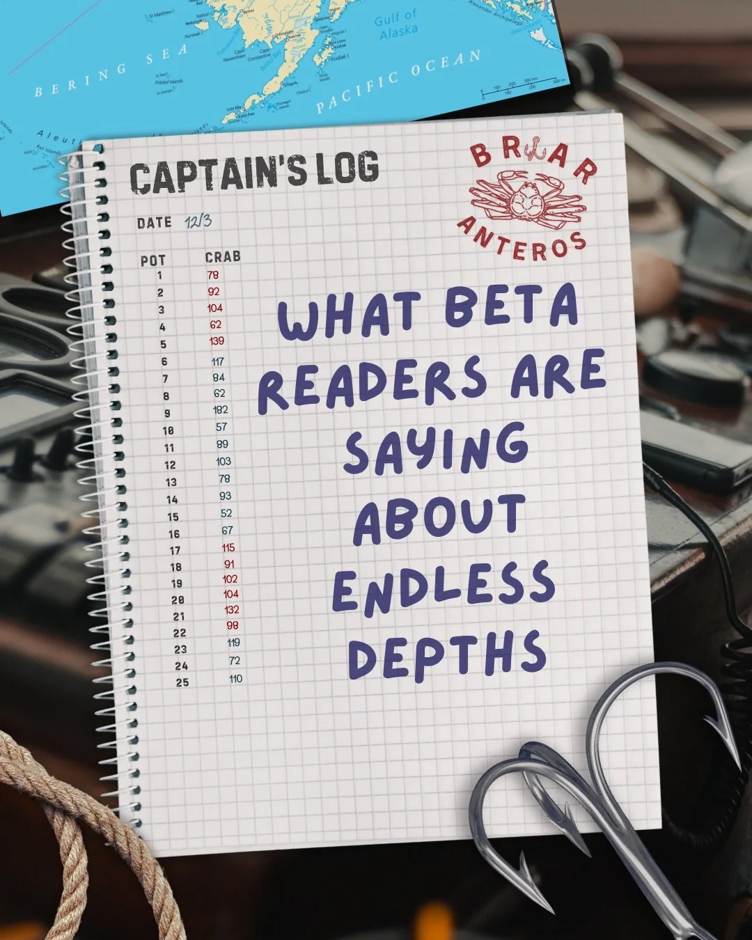 ⛴️Captain&rsquo;s Log: What beta readers are saying about Endless Depths

I am &ldquo;endlessly&rdquo; grateful to my amazing beta readers for helping elevate this story in so many ways. You&rsquo;ve all left your mark on this story and helped shape 