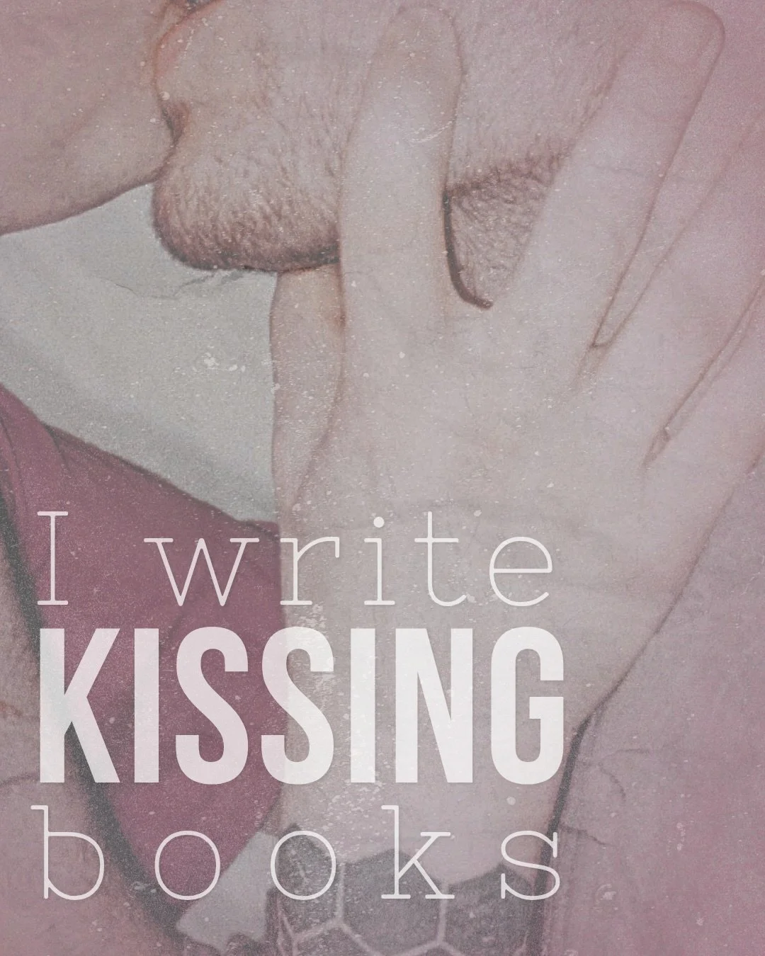❤️&zwj;🩹 I write kissing books. The kissing: 

&ldquo;Ian fvcked him rough and angry and sad and resigned as tears fell from his eyes for Alek to catch with his tongue, but it wasn&rsquo;t enough so Alek arched up to taste them from his cheeks, and 