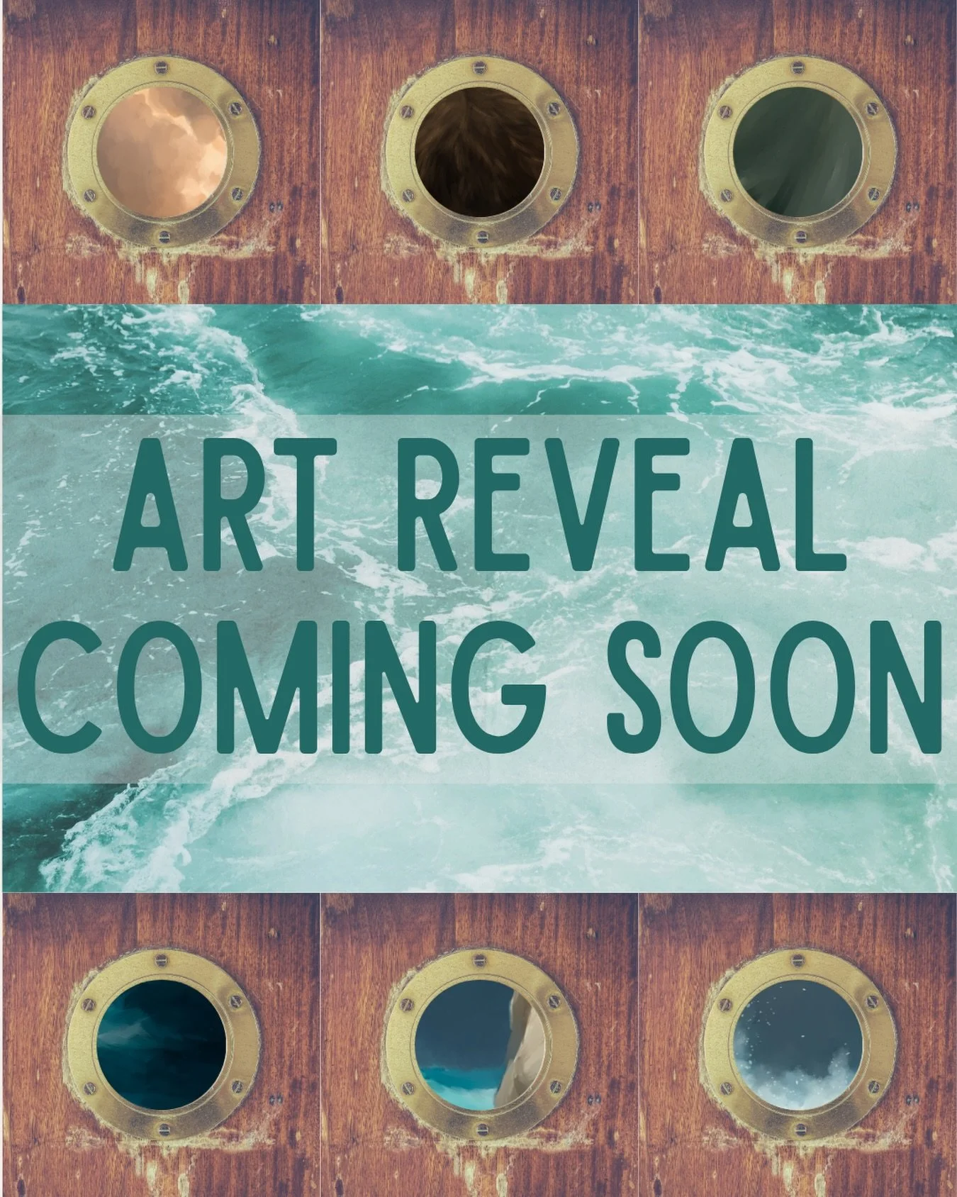 Yall aren&rsquo;t ready for this super secret art I commissioned from the incredibly talented @cherry_dm_art 

Take a peek through the portholes for some very mysterious teasers I selected.

More exciting things are coming soon and I can&rsquo;t wait