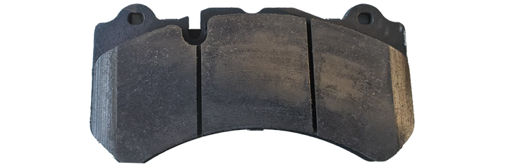 brake pad for the street to be used for carbon ceramic rotors for a c8 z06