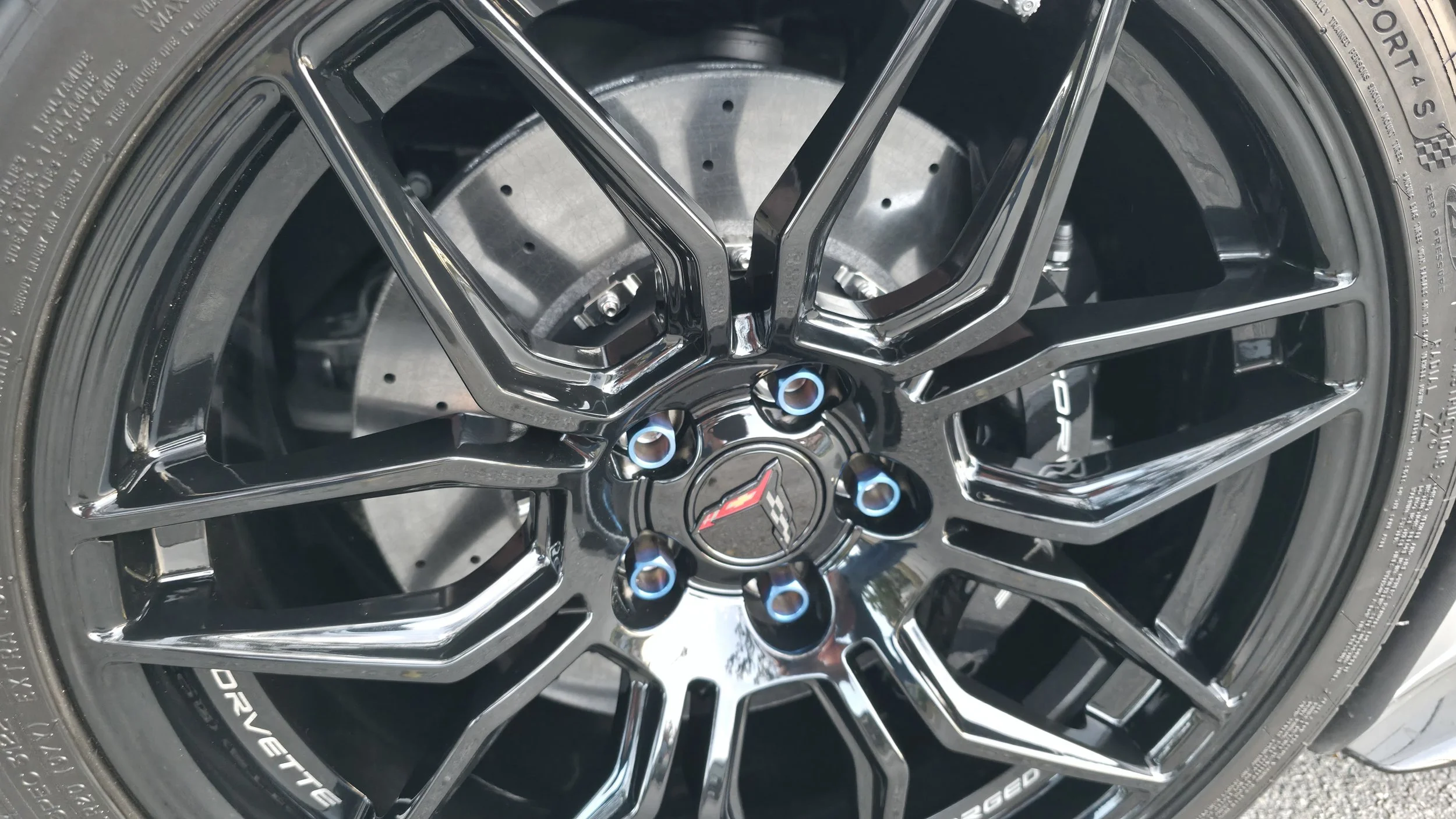 drill rotors for Chevrolet corvette C8 Z06