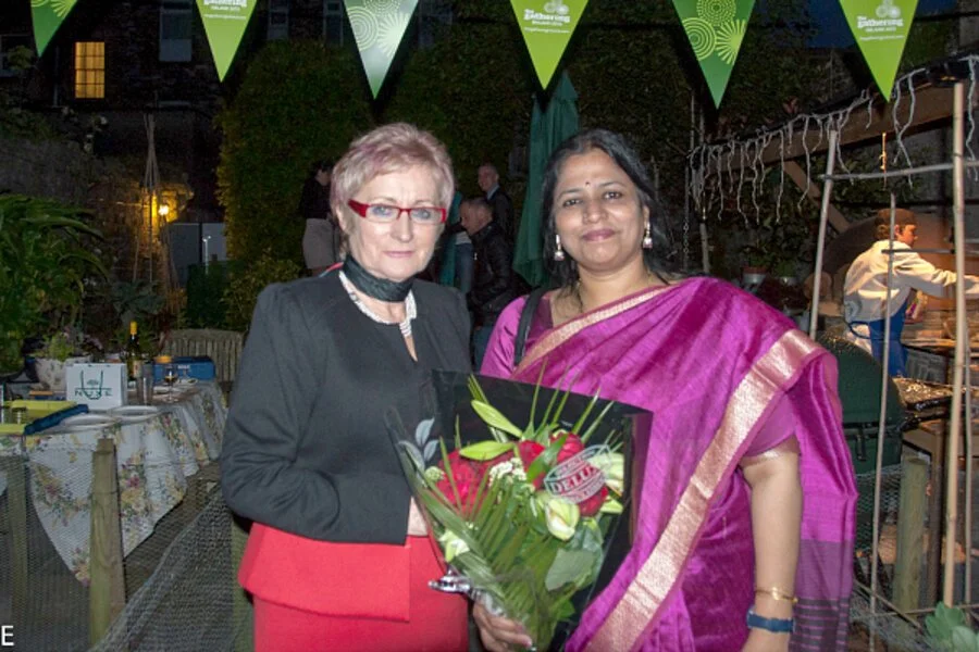 Maureen Forrest and Geeta Venkadakrishnan, of The Hope Kolkata Foundation