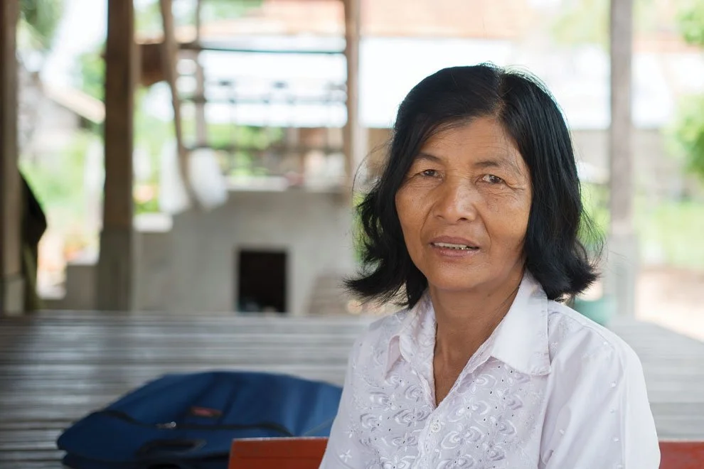 Tin Kimsun, commune councillor in Chan Leas Dai Village, Cambodia
