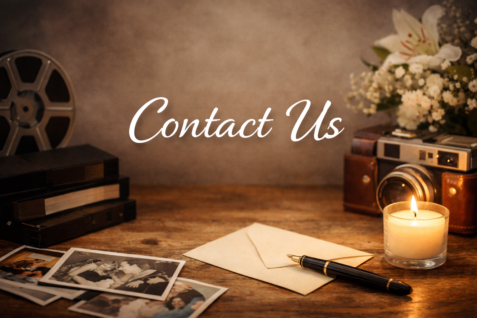 Contact De Fears Memories & Media