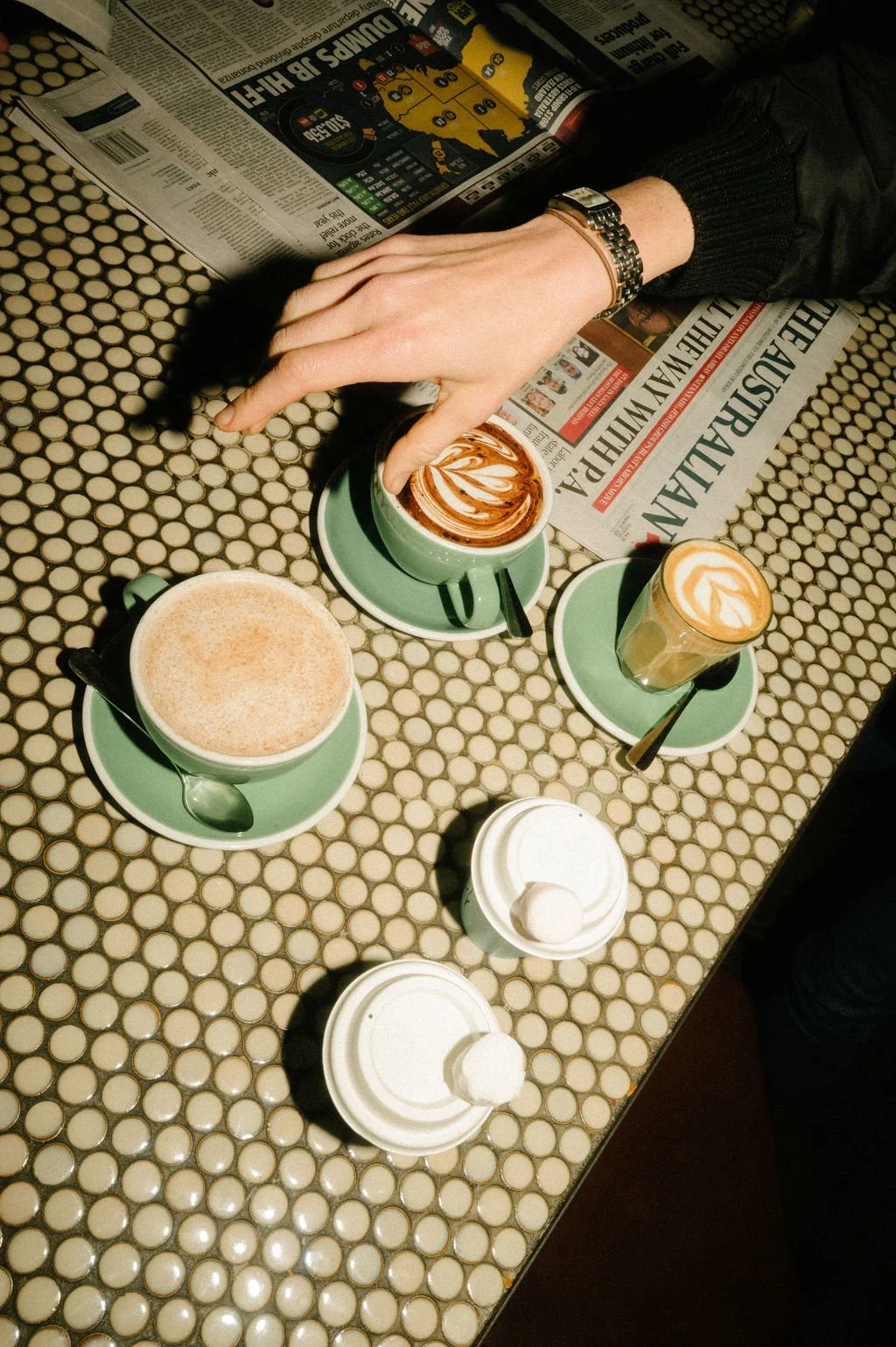 Offshoot coffee served at Mary Street Bakery in Perth