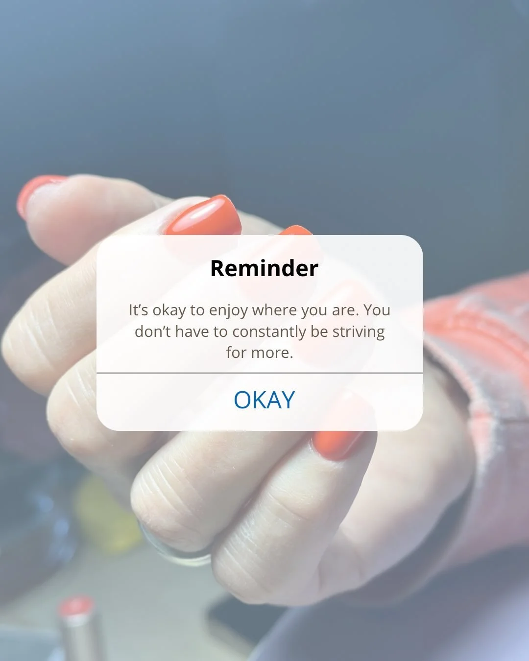 Part 1: Reminders for a worried nail tech (me) x 

Writing these really helped me so I thought maybe sharing them would help someone else that maybe feels the same way I do? 

Brb just sprinkling some realness because trying to fake it til I make it 